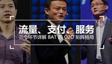 流量、支付、服務(wù)，三個環(huán)節(jié)詳解 BAT 的 O2O 矩陣格局